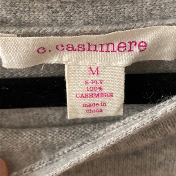 C. Cashmere Sweater sz M - Picture 2 of 8